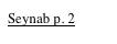 Seynab p. 2