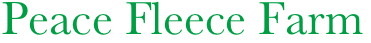 Peace Fleece Farm