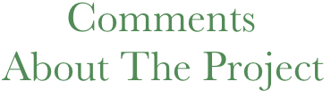 Comments
   About The Project