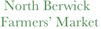 North Berwick
Farmers’ Market