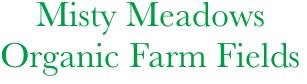     Misty Meadows 
Organic Farm Fields